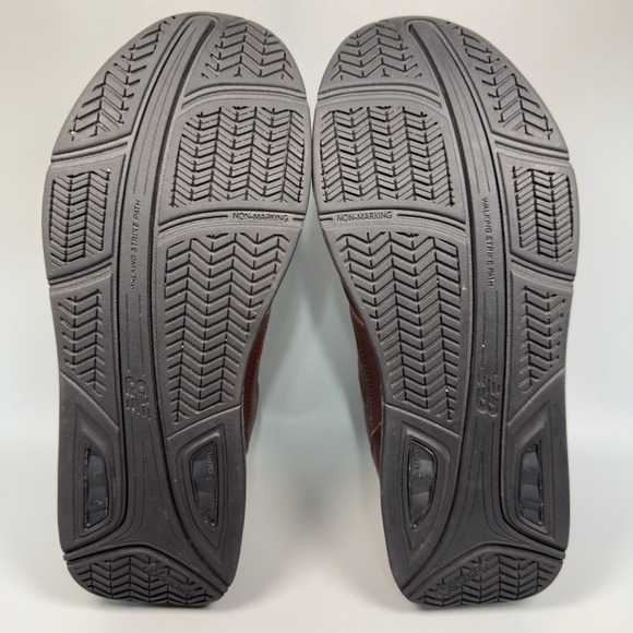 New Balance 928v2 Mens 11 2E EE Wide Walking Shoe Brown Leather Low Lace Sneaker - Picture 15 of 16